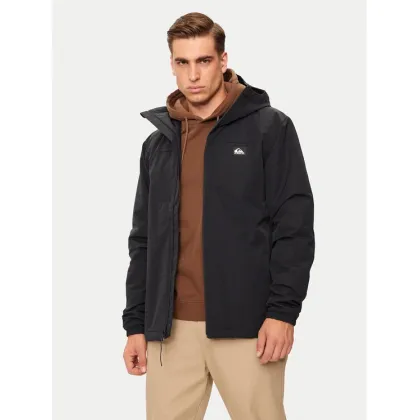 Zdjęcie Quiksilver Kurtka przejściowa Overcast EQYJK04063 Czarny Regular Fit