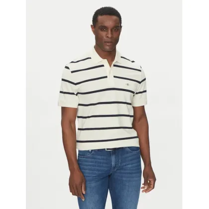 Zdjęcie Gant Polo 2014022 Écru Regular Fit