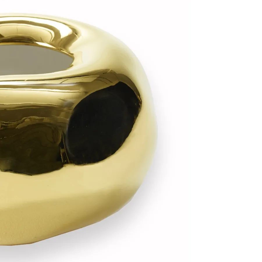 obrazek 2 Dekoracyjny wazon ceramiczny H.19xL.30xD.Int.30 cm