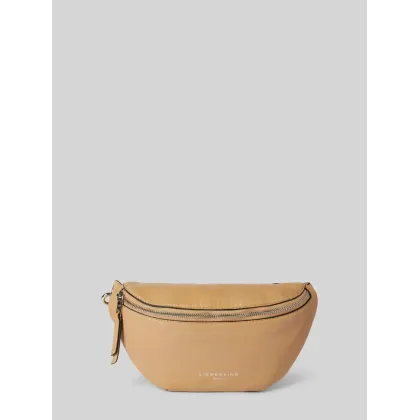 Zdjęcie Saszetka nerka skórzana z nadrukiem z logo model ‘Tavia’