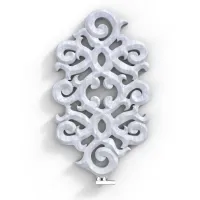 Picture Stylish Infiniti decorative radiator made of mineral composite