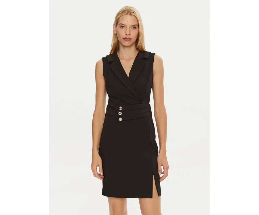 obrazek 1 Rinascimento Sukienka koktajlowa CFC0119973003 Czarny Regular Fit