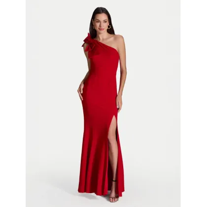 Zdjęcie Swing Sukienka wieczorowa 5AI00600 Czerwony Slim Fit