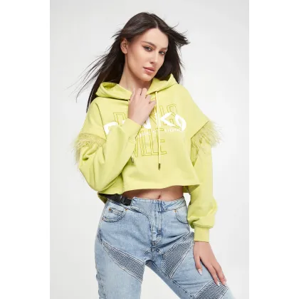 Zdjęcie Bluza damska z piórami Avigliana PINKO Pinko
