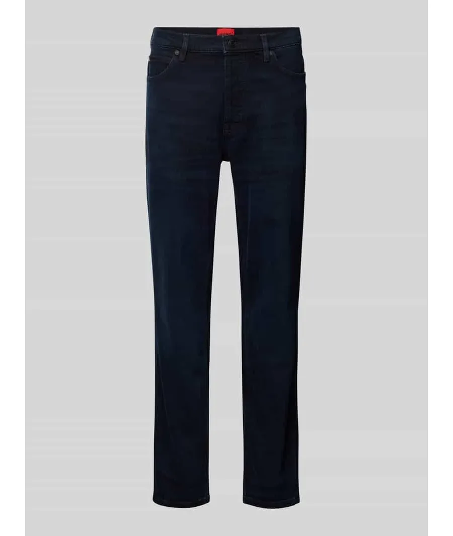 obrazek 1 Jeansy o kroju tapered fit z 5 kieszeniami