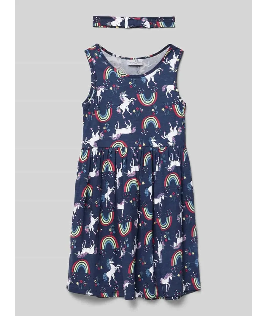 obrazek 1 Sukienka we wzory na całej powierzchni