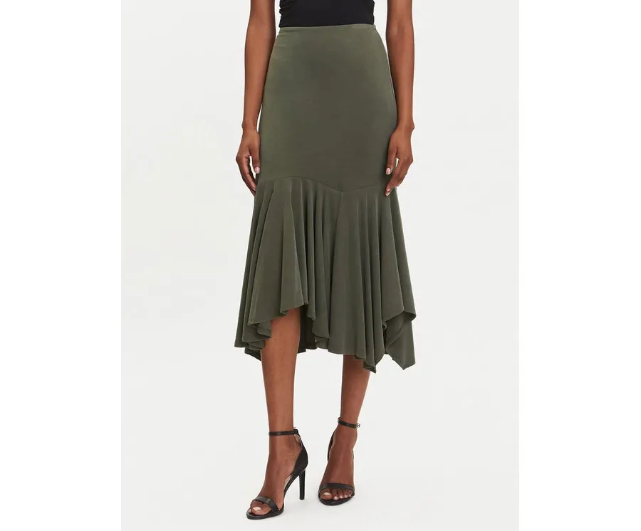 obrazek 1 Guess Spódnica midi W5YD85 KCTB2 Zielony Regular Fit