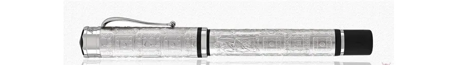 obrazek 4 Unikatowe China.s Ancient Gods Cosmopolitan Srebrny Rollerball Pen