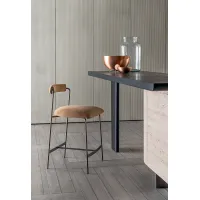 Picture Elegant kitchen stool in a minimalist style