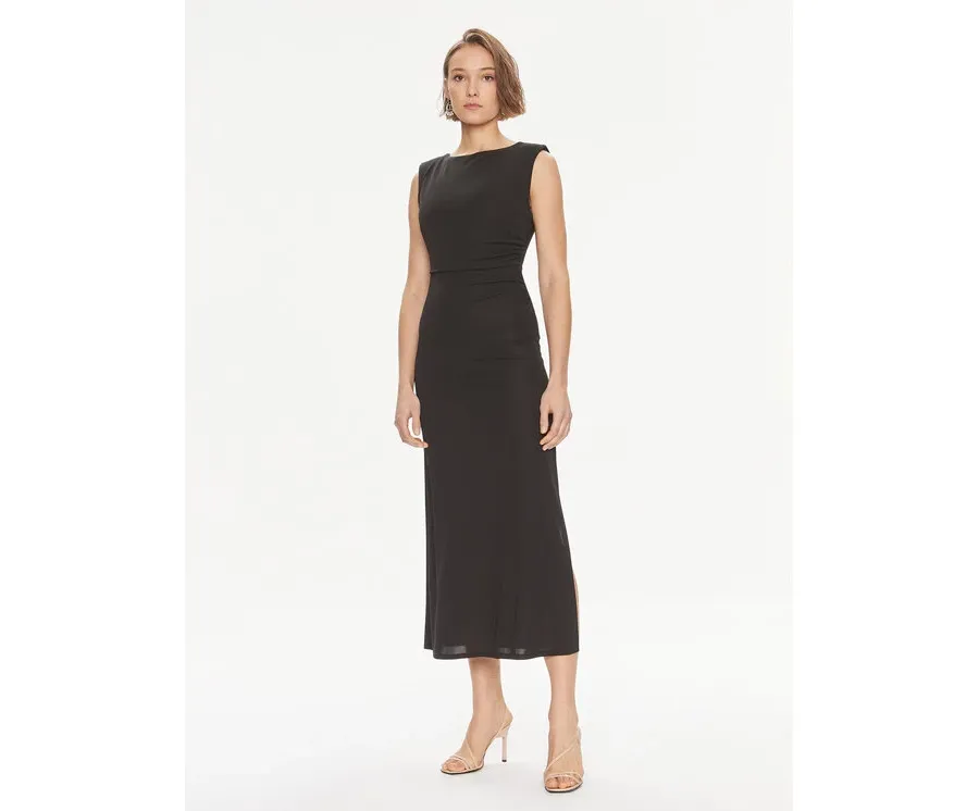 obrazek 1 TWINSET Sukienka koktajlowa 241TE2057 Czarny Regular Fit