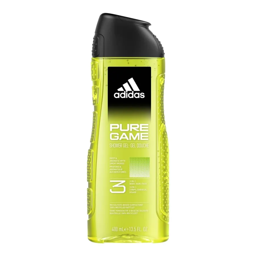 obrazek 1 Adidas Pure Game Żel pod prysznic dla mężczyzn, 400 ml 400 ml