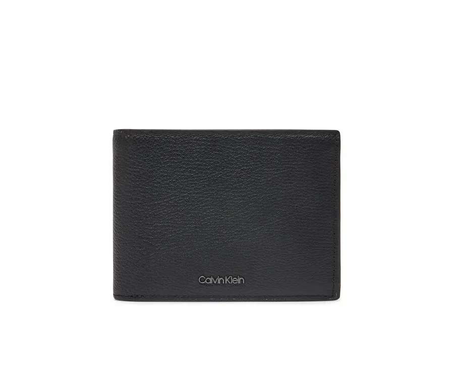 obrazek 1 Calvin Klein Portfel męski Modern Bus Trifold 10Cc W/Coin K50K512926 Czarny