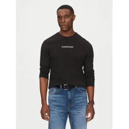 Zdjęcie Guess Jeans Longsleeve M5RI84 K8HM0 Czarny Slim Fit