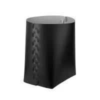 Picture Beautiful tall black basket Helena 35x30xH45 cm