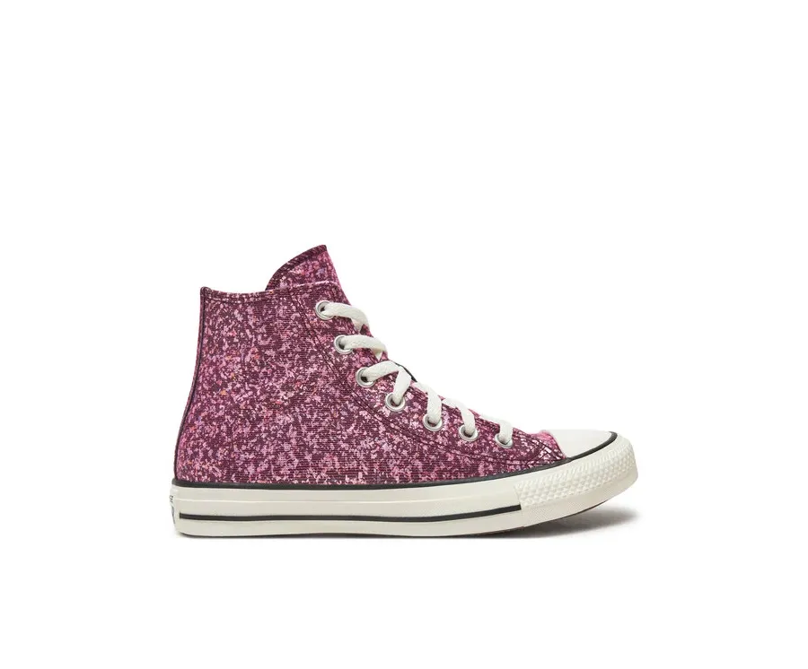 obrazek 1 Converse Trampki Chuck Taylor All Star Glitter Hi A11137C Różowy