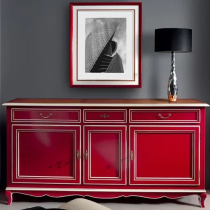 Zdjęcie Elegancki kredens w stylu prowansalskim