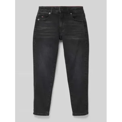 Zdjęcie Jeansy o kroju straight fit z 5 kieszeniami