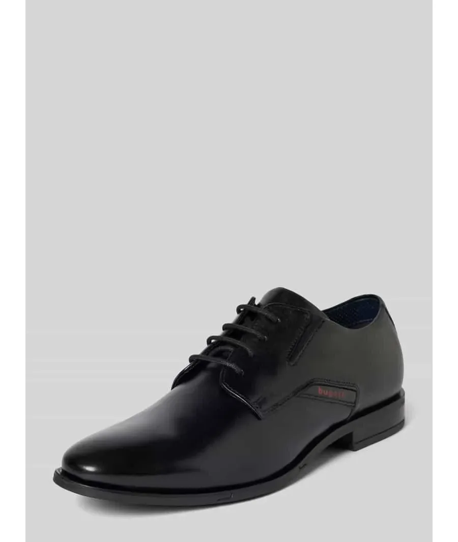 obrazek 1 Buty derby skórzane z detalem z logo model ‘Gapo’