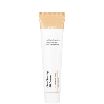 Zdjęcie Purito Cica Clearing Regenerujący krem BB z wąkrotą azjatycką 13 Neutral Ivory Neutral Ivory 30 ml