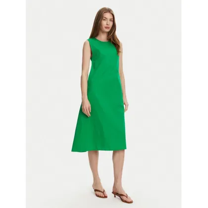 Zdjęcie Selmark Sukienka letnia BL495 Zielony Regular Fit