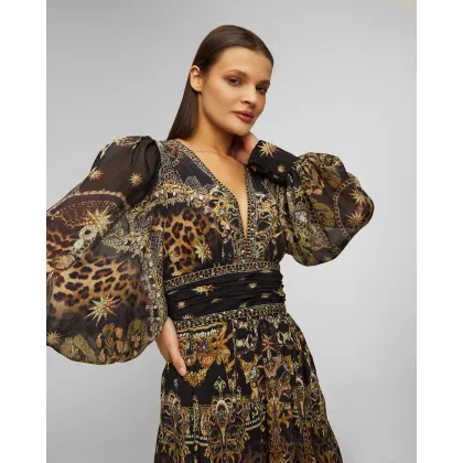 Zdjęcie Krótka Sukienka Z Jedwabiu Camilla