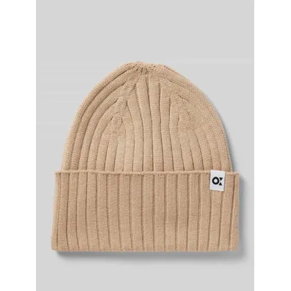 Zdjęcie Czapka beanie z detalem z logo model ‘Adela’