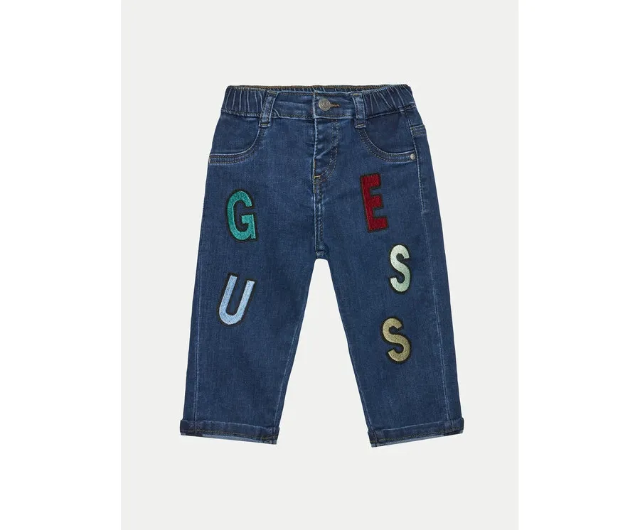 obrazek 1 Guess Jeansy N4YA03 D4CA0 Granatowy Regular Fit