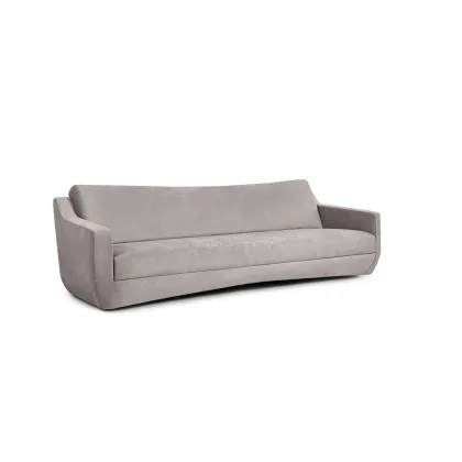 Picture Stylish upholstered sofa 280 x 120 cm - Munna