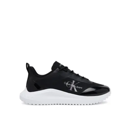 Zdjęcie Calvin Klein Jeans Sneakersy Eva Runner Low Lace Mix Ml Wn YW0YW01442 Czarny