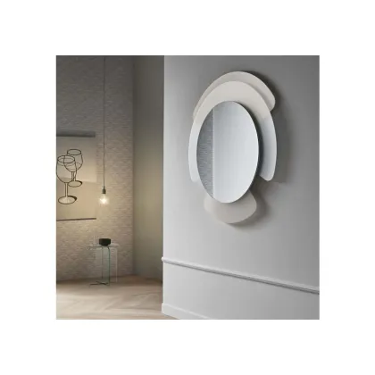 Zdjęcie Nowoczesne włoskie okrągłe lustro ścienne - Tonelli Design