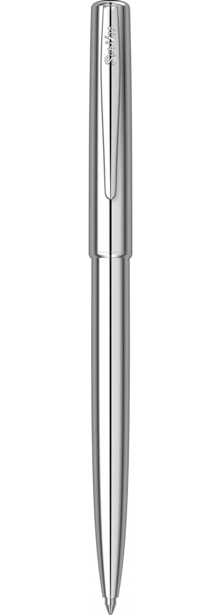 obrazek 3 Mosiężny chromowany długopis z serii Vintage 41