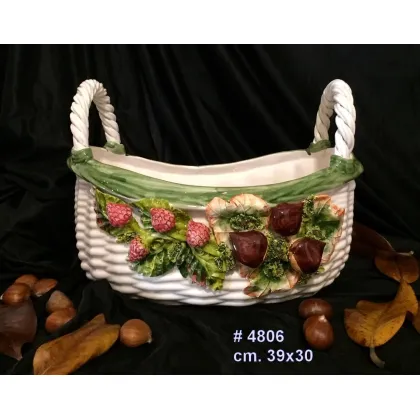 Picture Fantastic decorative ceramic basket