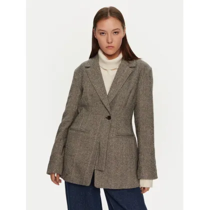Zdjęcie Karen by Simonsen Marynarka Rigmor 10105088 Szary Oversize