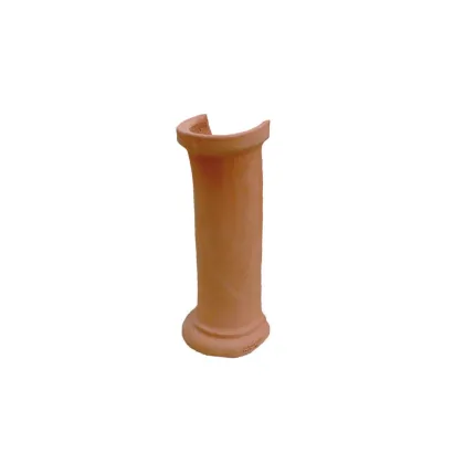 Picture Pipe cover for a terracotta garden washbasin - Goti Terrecotte