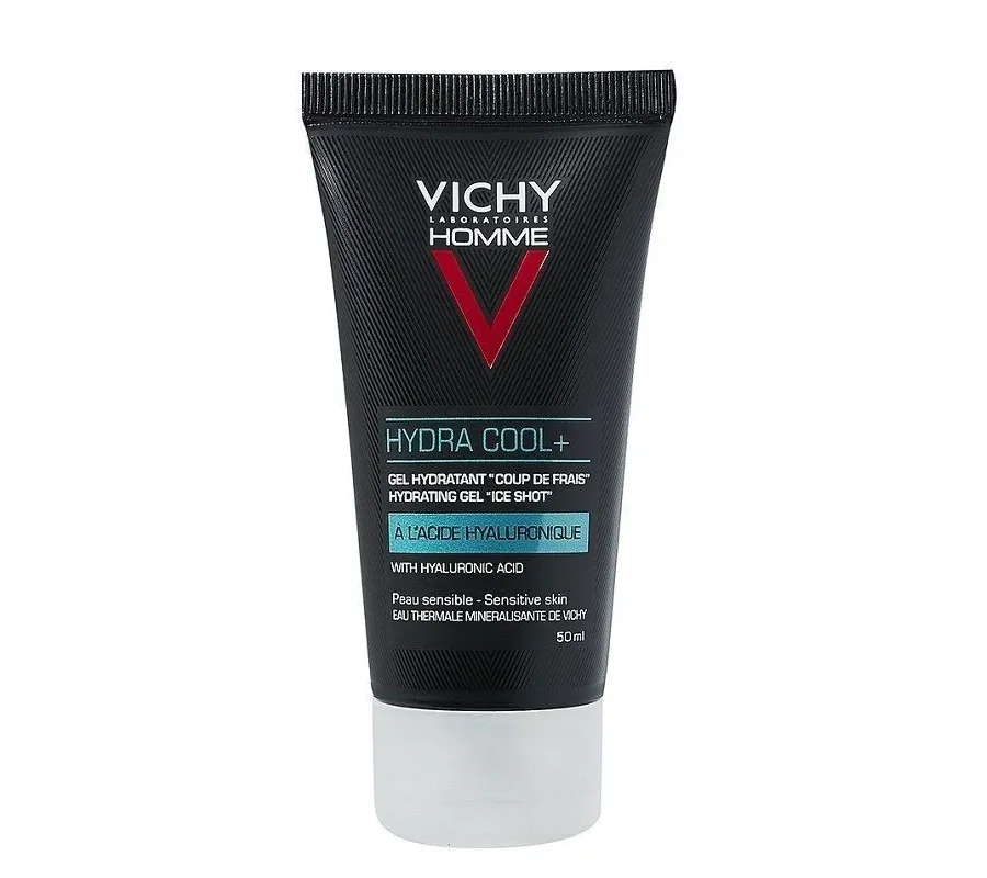 obrazek 1 Vichy Homme Hydra Cool+ Nawilżający żel do twarzy dla mężczyzn 50 ml