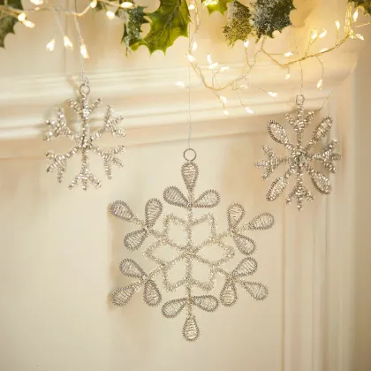 Zdjęcie Dekoracja wisząca, zestaw 3 szt. Skadi