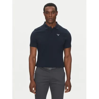 Zdjęcie Barbour Polo Original Sports MML0358NY31 Granatowy Tailored Fit