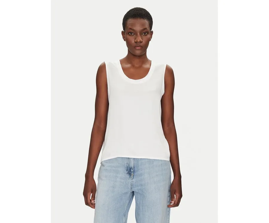 obrazek 1 ViCOLO Bluzka TD0006 Biały Relaxed Fit