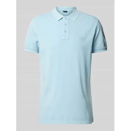 Zdjęcie Koszulka polo o kroju regular fit w jednolitym kolorze model ‘Ambrosio’