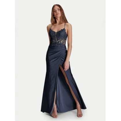Zdjęcie Hey Kyla Sukienka wieczorowa 5AI058HK Granatowy Regular Fit