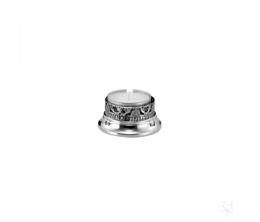 picture 1 Beautiful, stylish silver tealight candle holder Fusione - Zaramella Argenti