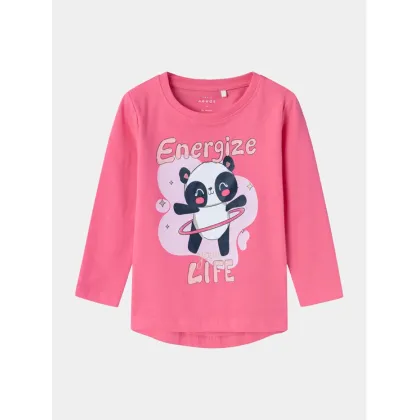 Zdjęcie NAME IT Bluzka Vix 13224958 Różowy Standard Fit