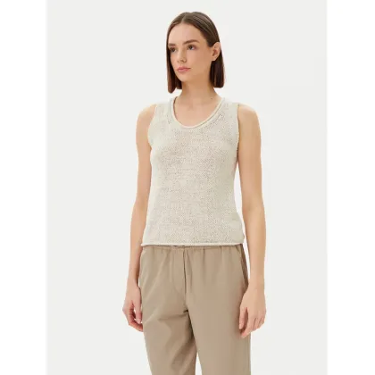 Zdjęcie Marc O'Polo Top 503 5136 63029 Beżowy Slim Fit