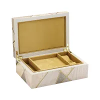 Picture A beautiful, stylish box for jewelry and watches made of wood
