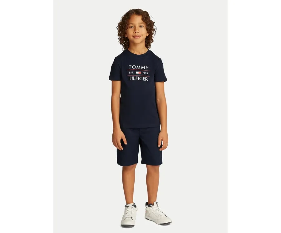 obrazek 1 Tommy Hilfiger T-Shirt KB0KB09538 D Granatowy Regular Fit