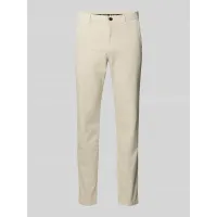 Zdjęcie Spodnie sztruksowe o kroju modern fit ze szlufkami na pasek model ‘Matthew’