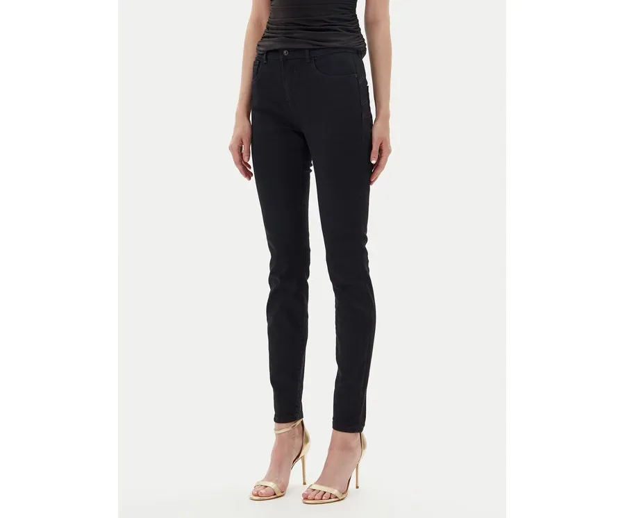 obrazek 1 Guess Jeansy W4BA34 D4PZ1 Czarny Skinny Fit