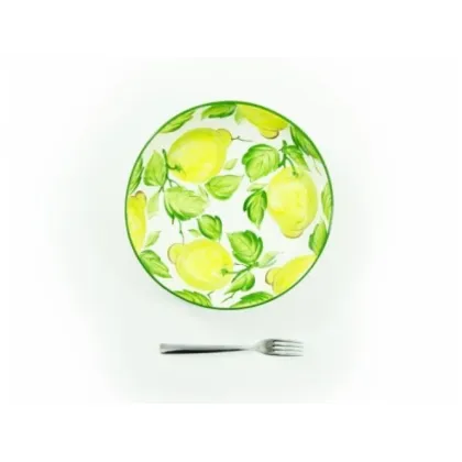 Zdjęcie Ceramiczna 27 centymetrowa ręcznie malowana miska - Le Ceramiche