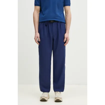 Zdjęcie Y-3 spodnie Sport Uniform 3-Stripes Pants męskie kolor niebieski proste JM7796