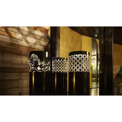 Zdjęcie Nowoczesna i luksusowa lampa ogrodowa